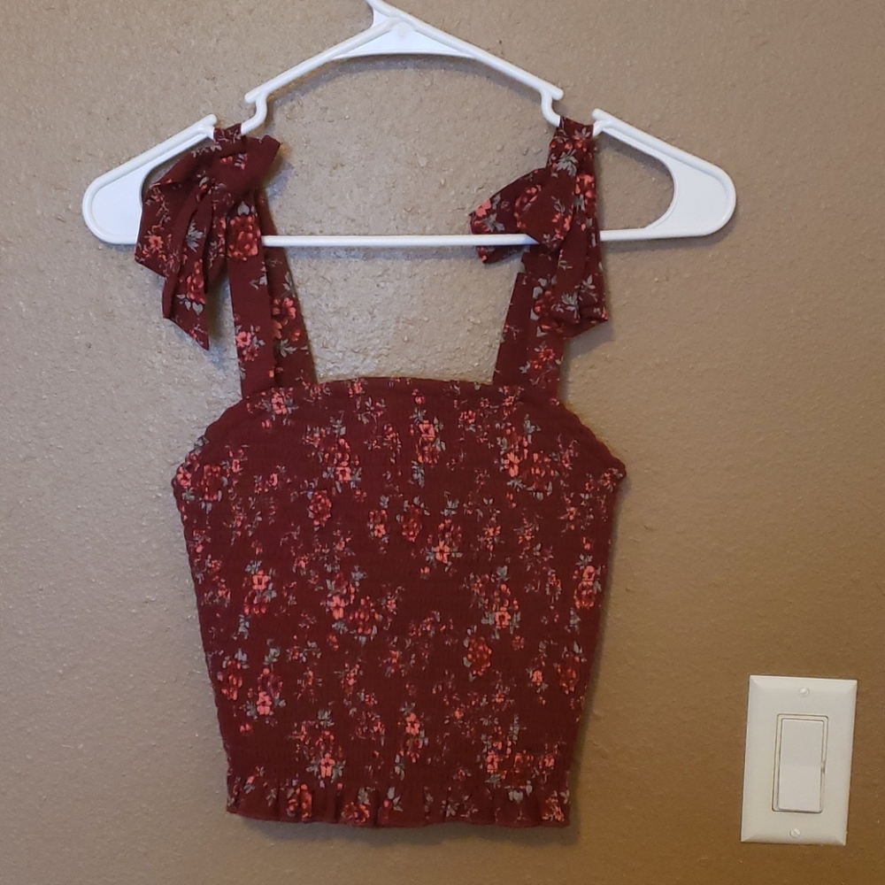 Juniors strapped halter top XS